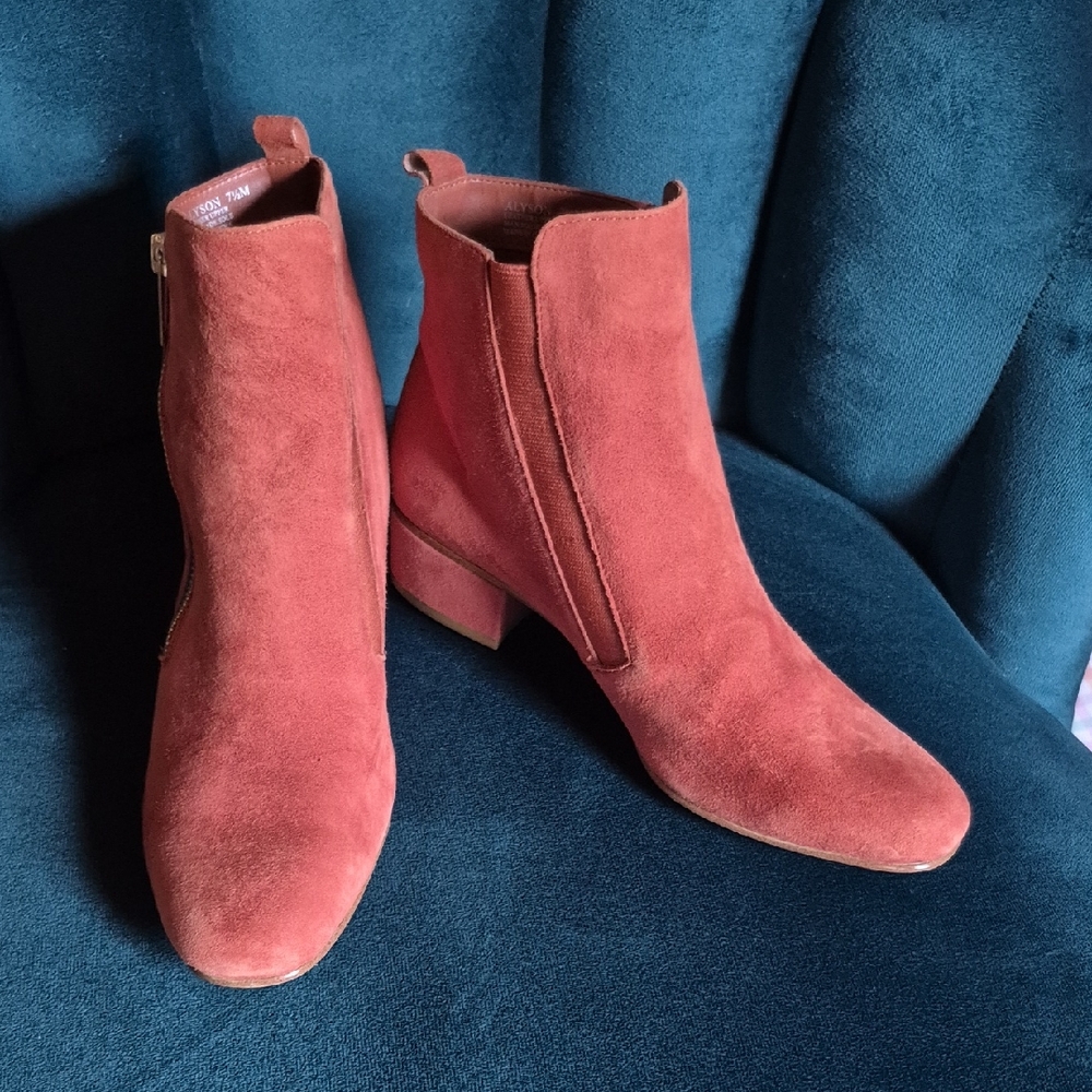 Halston Heritage Suede Boots